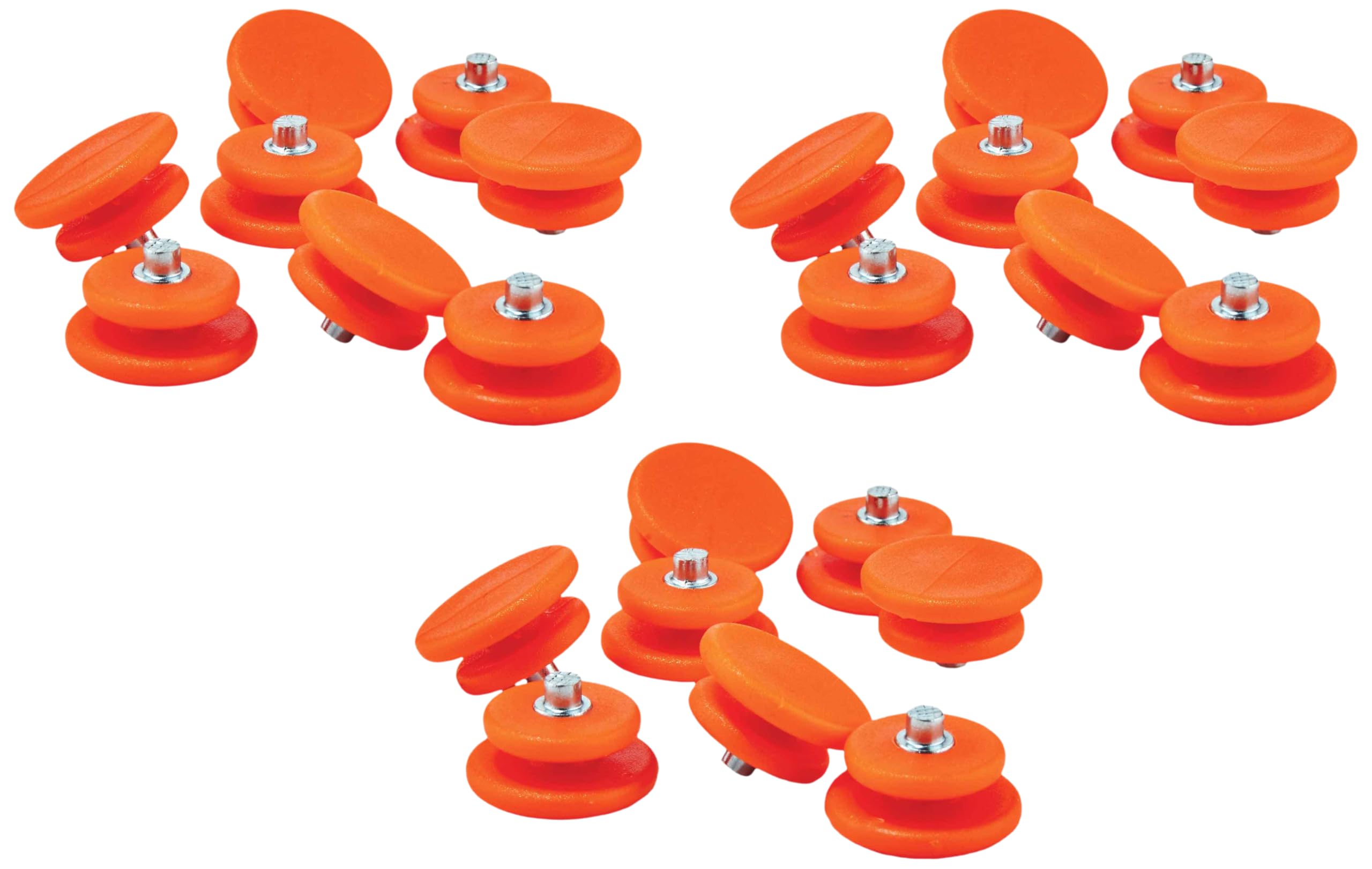 Ergodyne 3 Pack / Orange / Grippers Ice & Snow Grips