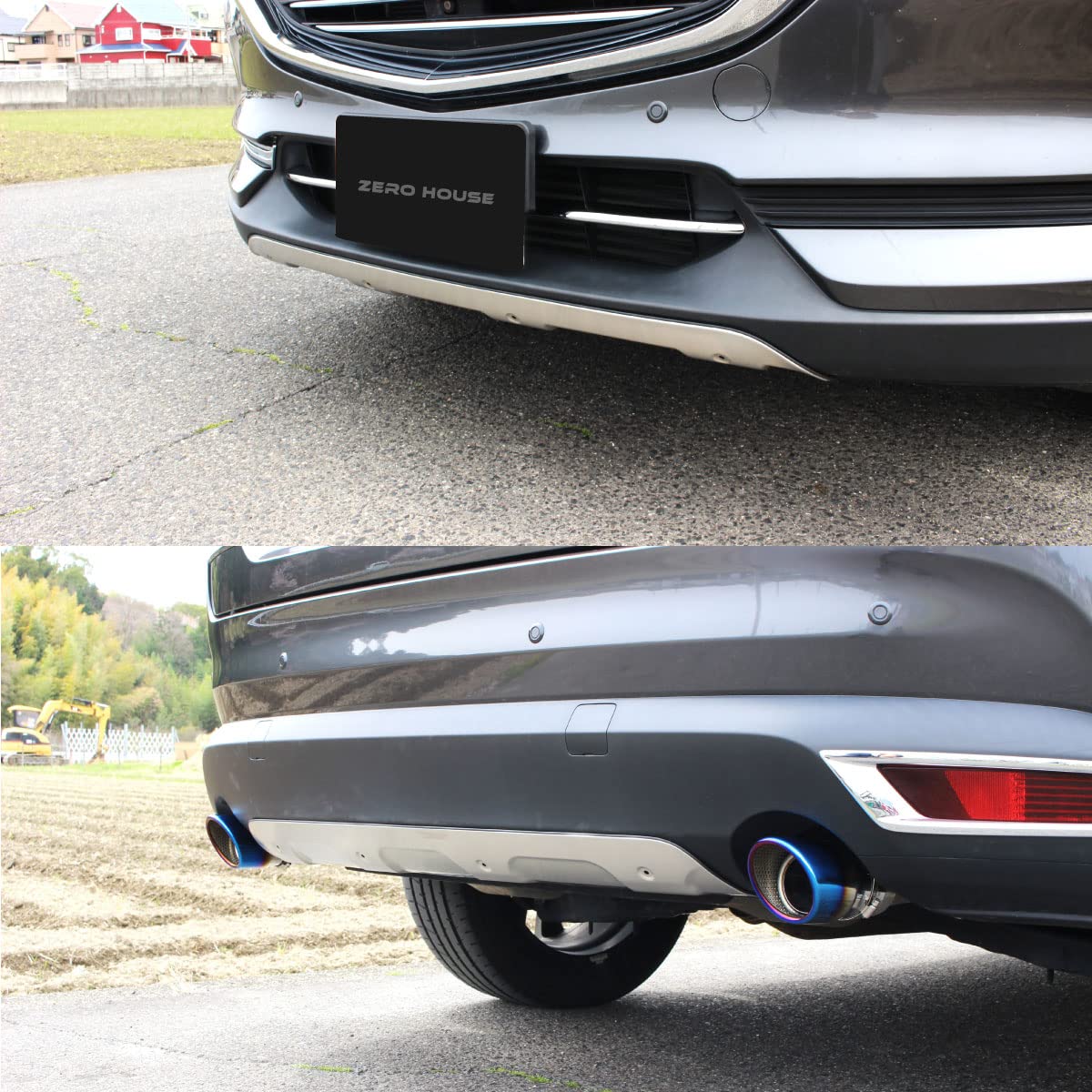 Amazon | MAZDA マツダ CX-8 アクセサリ バンパー プロテクター セット