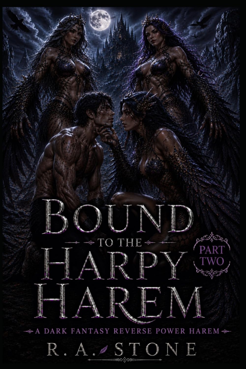 Bound to the Harpy Harem: A Dark Fantasy Reverse Power Harem