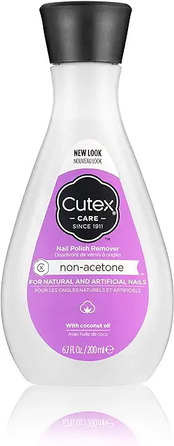Dissolvant Cutex sans acétone pour ongles - 200 ml, efficace et doux