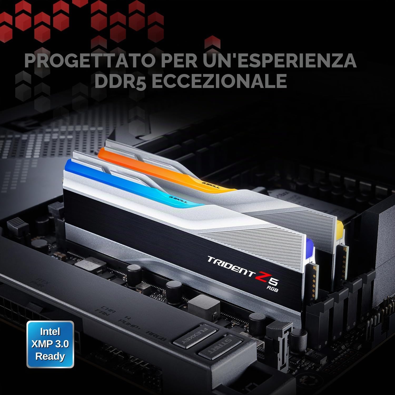 G.SKILL Serie Trident Z5 RGB MEMORY DIMM 32GB DDR5-7200 K2
