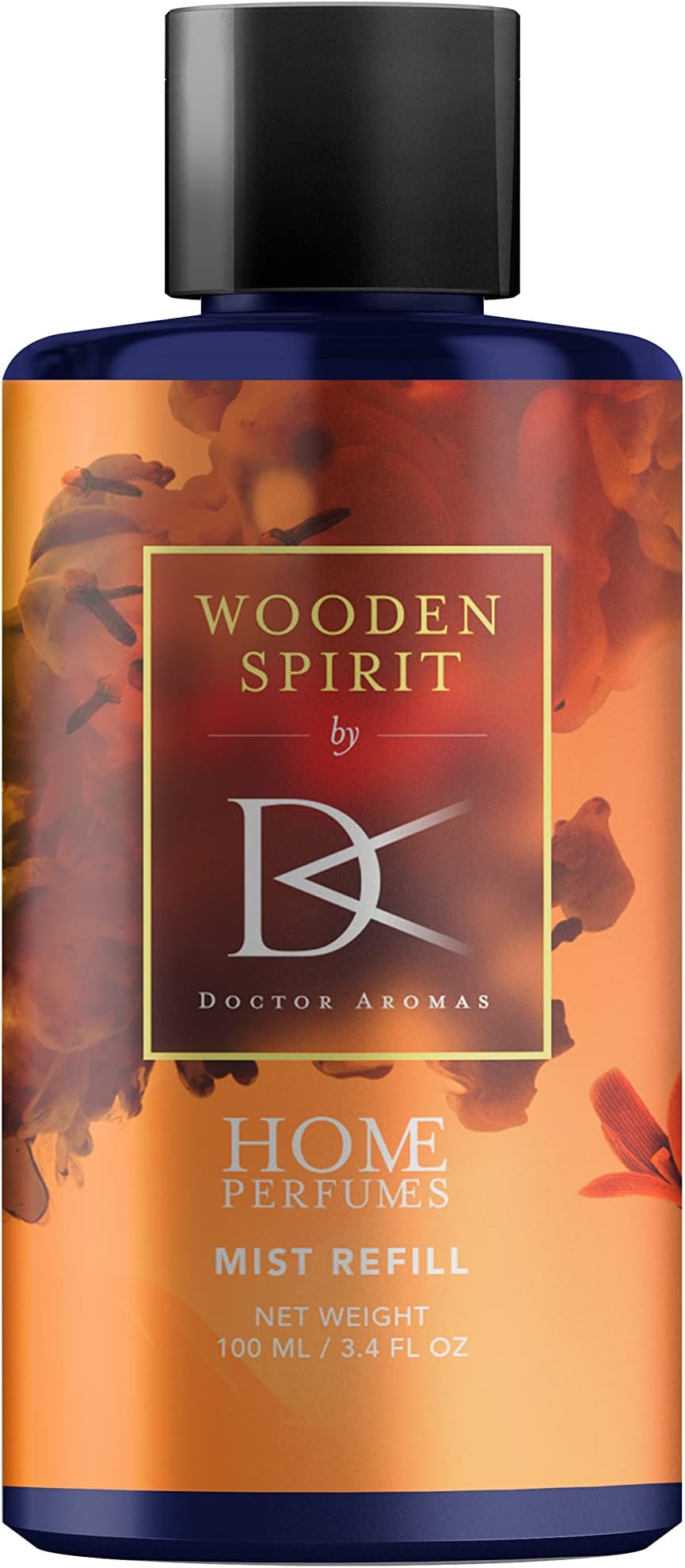 Doctor Aromas Clove Bud, Cinnamon, Gurjum Balsam, Mist Refill for Essential Oil Diffusers – Fresh Premium Aroma, Fragrances or Scent for Home, Rooms, Office, and Bathroom (Wooden Spirit)