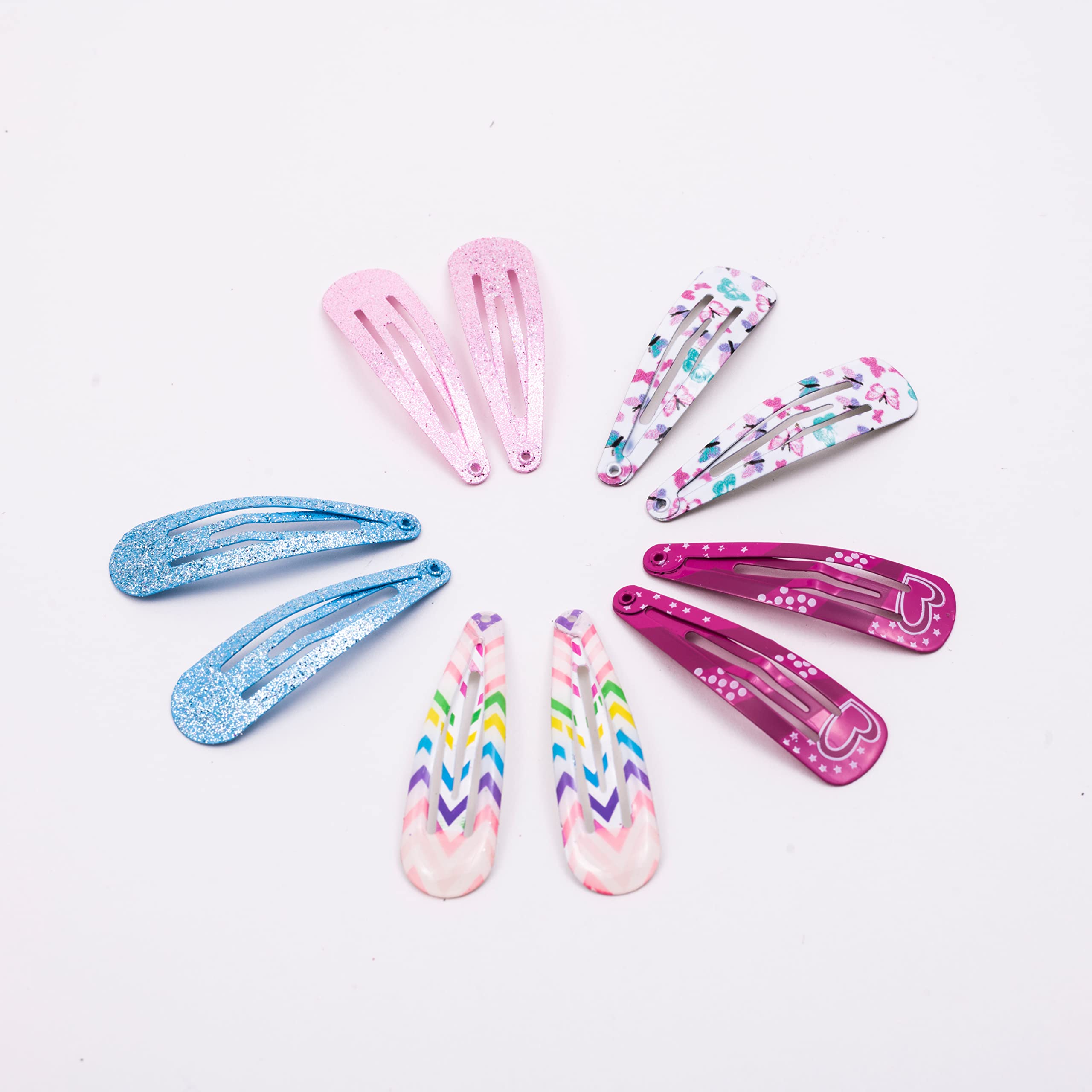 Jewelz Blooming Glamour Floral Print Tic-Tac Hair Clip Set for Kids, Toddlers, and Girls| Delicate Floral Print Hair Accessories Hair Clip Set (5 Pair) (B0B2PWLMDY) Amazon Price History, Amazon Price Tracker