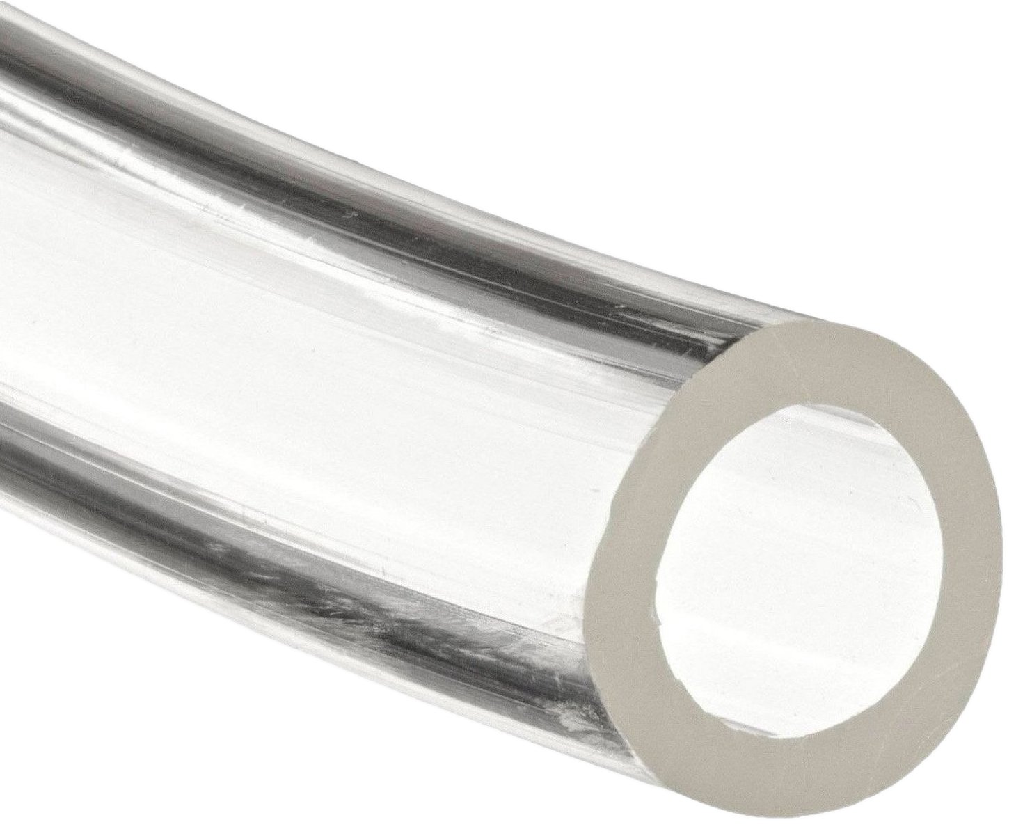 SMC TIUB Series Clear Polyurethane Tubing, 3/16" OD, 1/8" ID, 100' Length