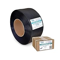 Vista 8 de IDL Packaging Recambio para kits de flejado de polipropileno HD (PP) de 1/2" para flejado de embalaje – Rollo de flejado de polipropileno de 1/2" x