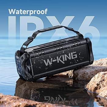 Amazon.com: W-KING Bluetooth Speaker, 90W Max Portable