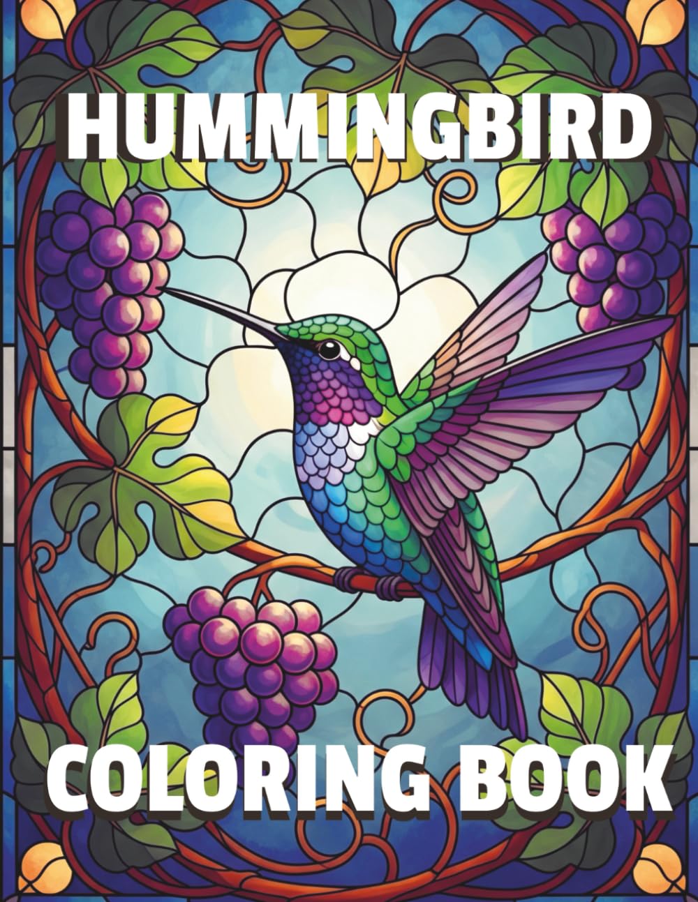 Hummingbirds coloring book: Adult coloring book for bird lovers, bird watchers, tropical birds coloring book