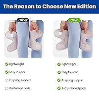 Vista 5 de Galvaran Rodillera para mujeres y hombres con estabilizadores laterales mejorados para desgarro de menisco, ACL, MCL, artritis MCL, alivio del dolor