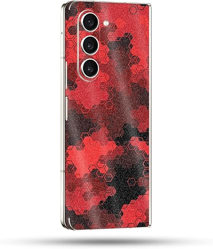 Vista 52 de MightySkins Skin compatible con Samsung Galaxy Z Fold 5 - Retro Gamer 3 Funda protectora de vinilo duradera y única Fácil de aplicar, quitar