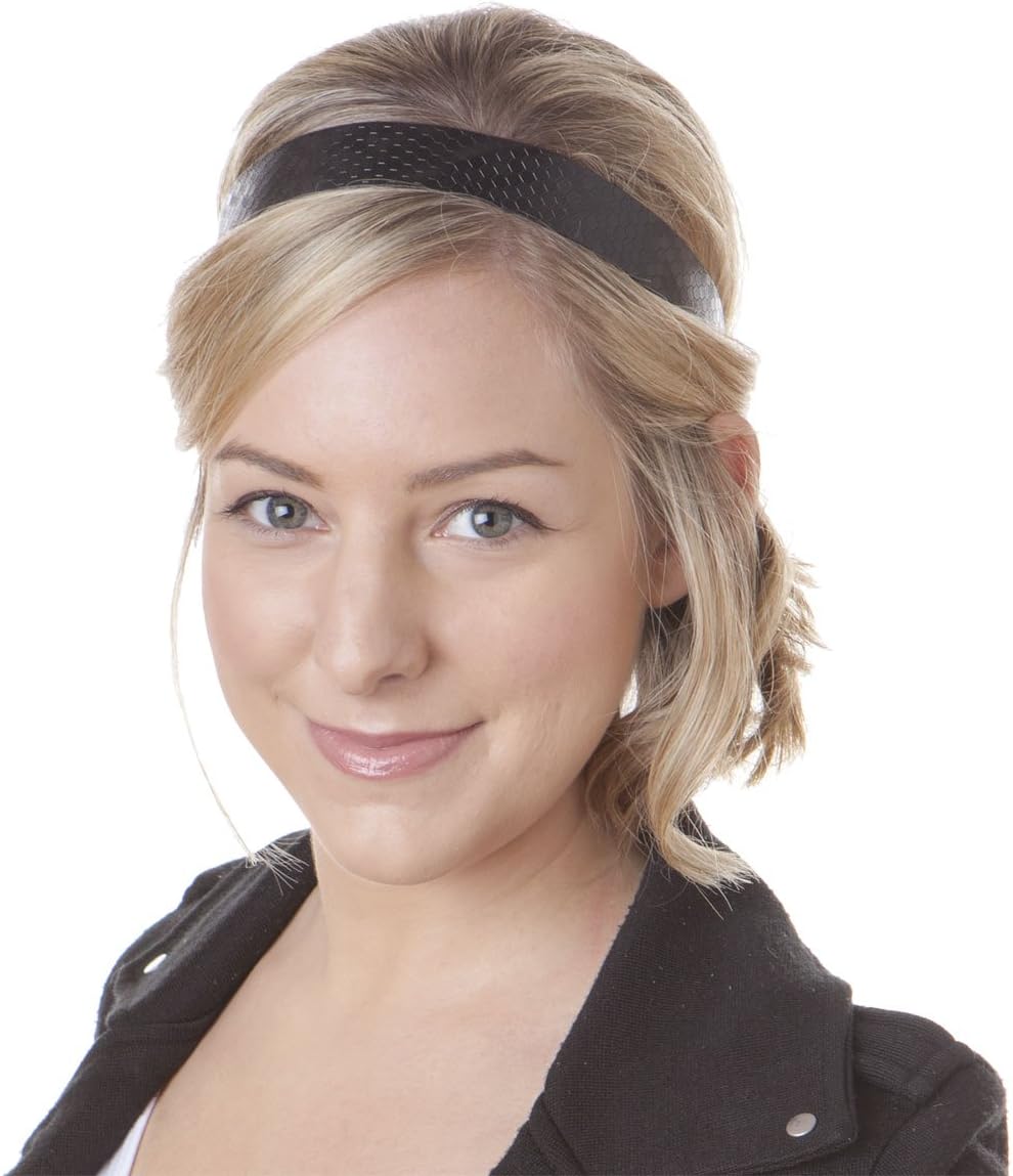 Hipsy Women's Adjustable NO Slip Running Headbands Multi Multi Packs