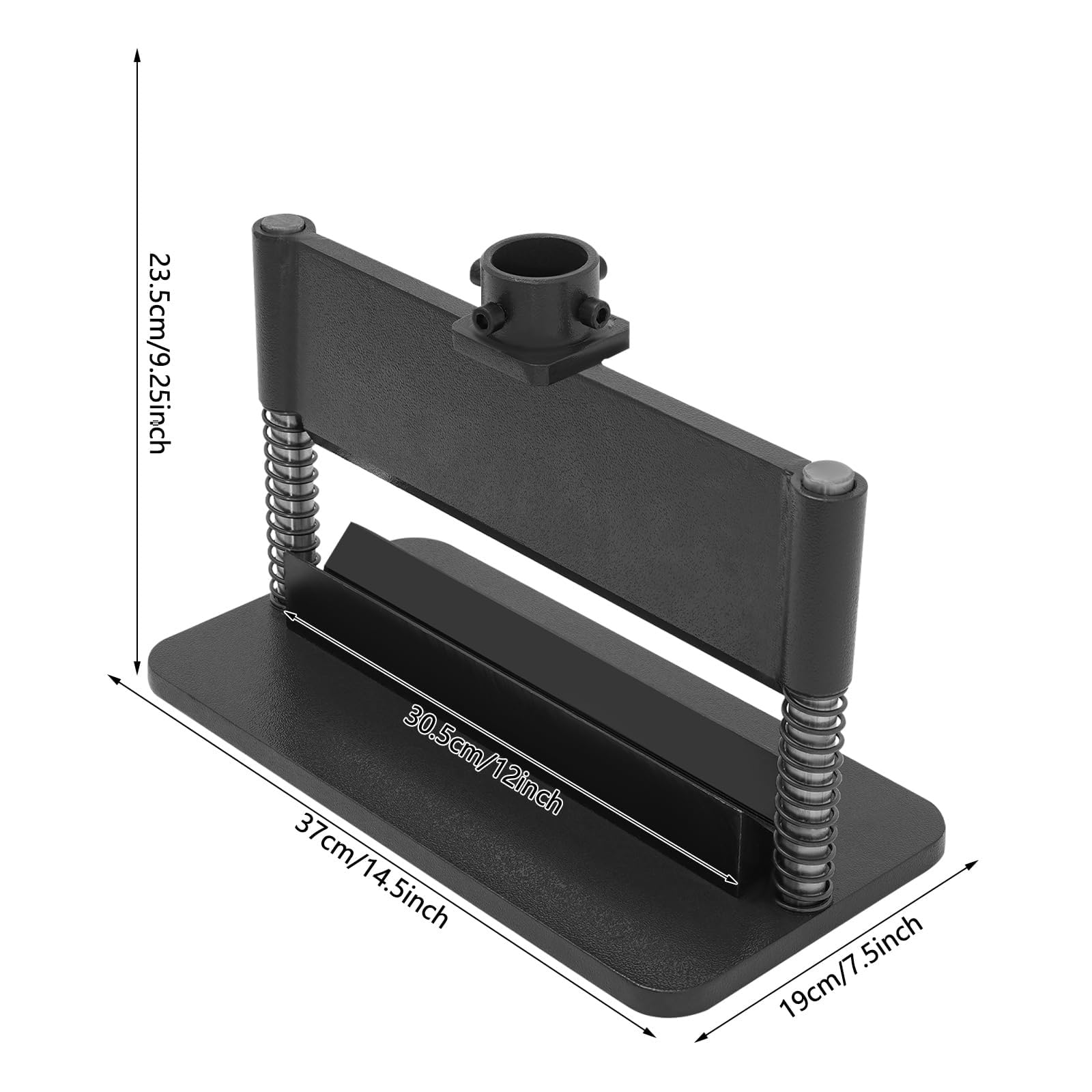 12" Abkantpressen-Anbausatz, Hydraulische Werkstattpressen, 0°-90° einstellbarer Biegewinkel, Hochleistungs-Metallbiegewerkzeug, Für Standard-Hydraulik-Werkstattpressen mit 12/20 Tonnen