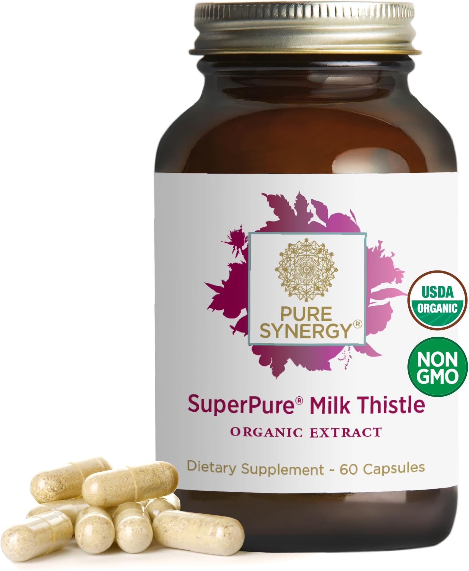 SuperPure® Milk Thistle, 60 Capsules