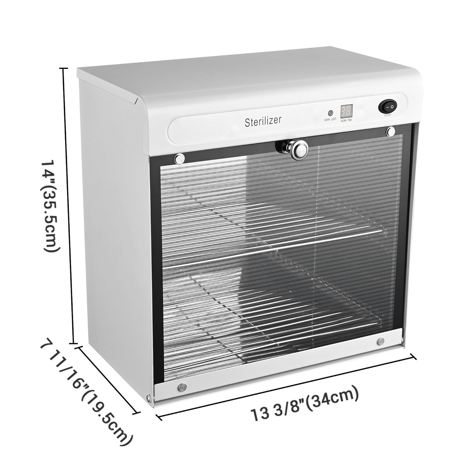 Nail Tool Cleaning Machine 16 L Capacity Electric Towel Cabinet Cleaner Cabinet Salon Tools Cleaning Box