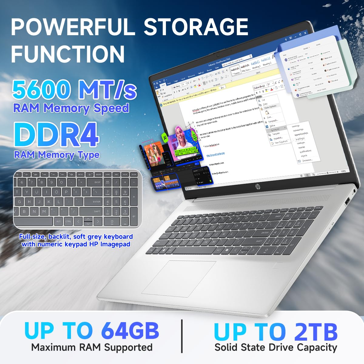 Amazon.com: HP 17inch Touchscreen Business Laptop - Intel 12-Core 