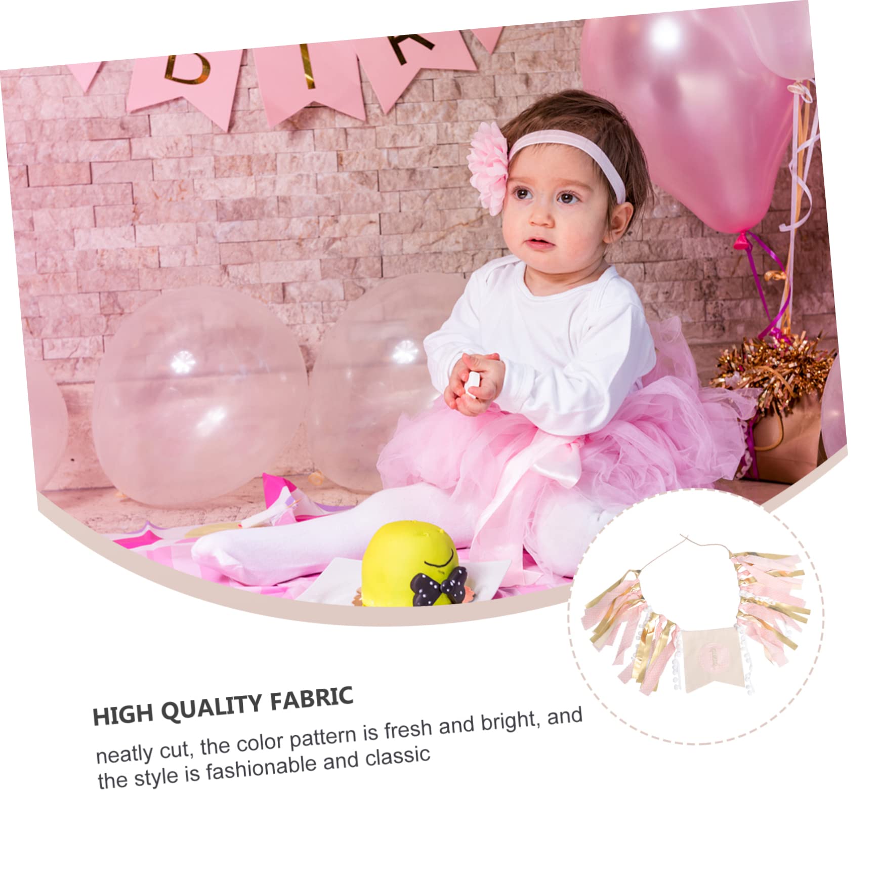 Abaodam 3pezzi Bandiere Decorative Per Compleanno Decorazioni Per Compleanni e Speciali