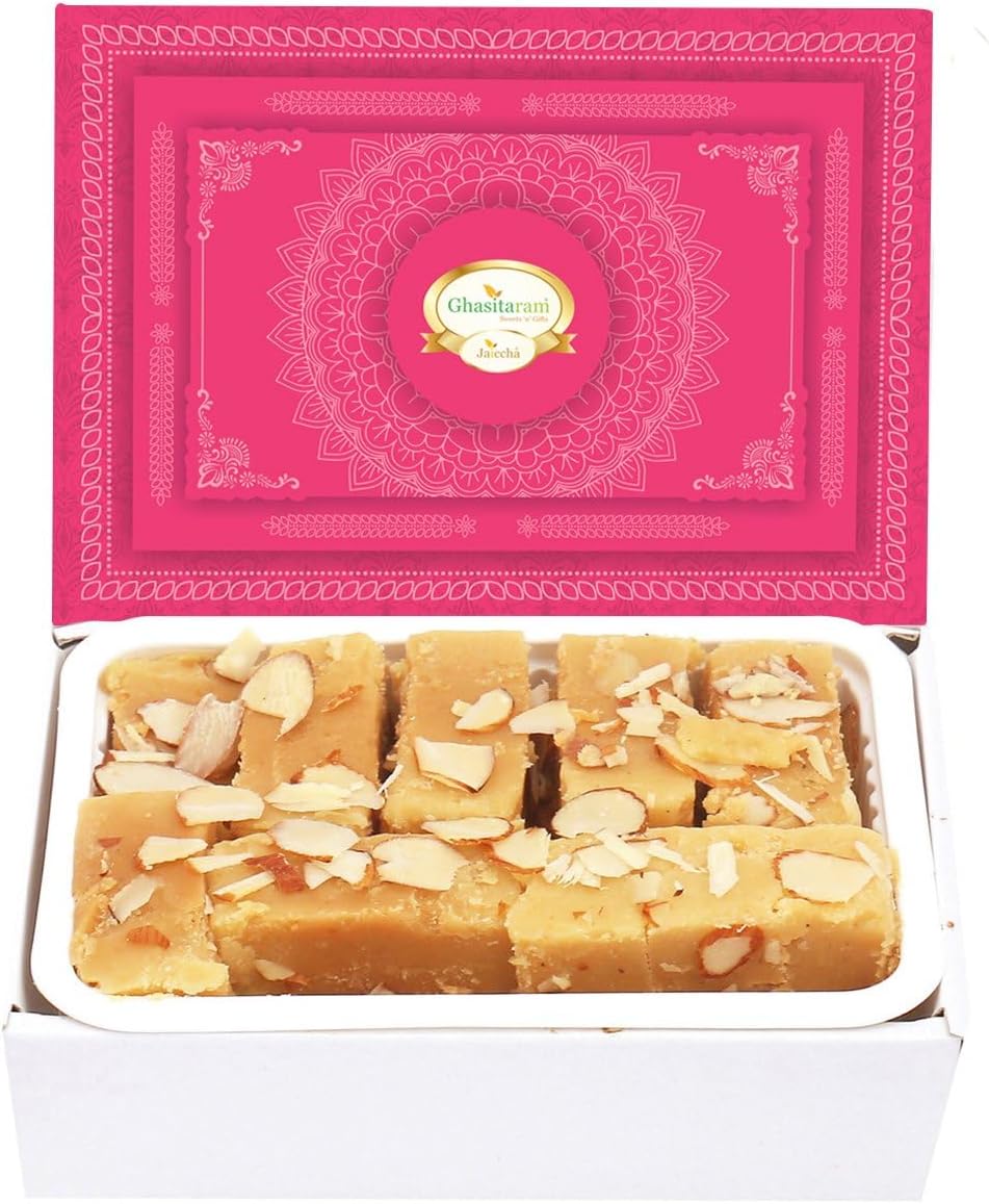 Ghasitaram Gifts Bhaidooj Gifts Sweets - Soft Mysore pak (200 gms)