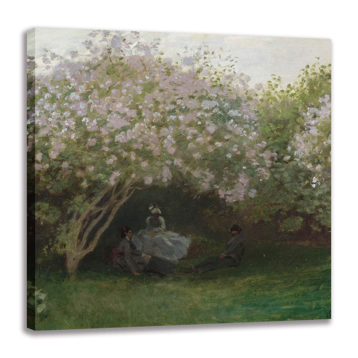 Peintures à l'huile Monet pour sublimer votre décoration de salon moderne