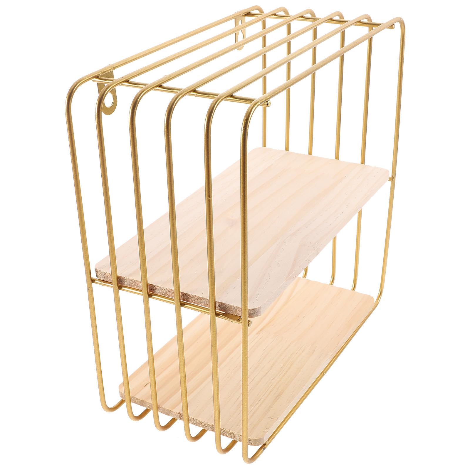 Estante flotante de metal para pared dormitorio estantería metálica negra de gran capacidad