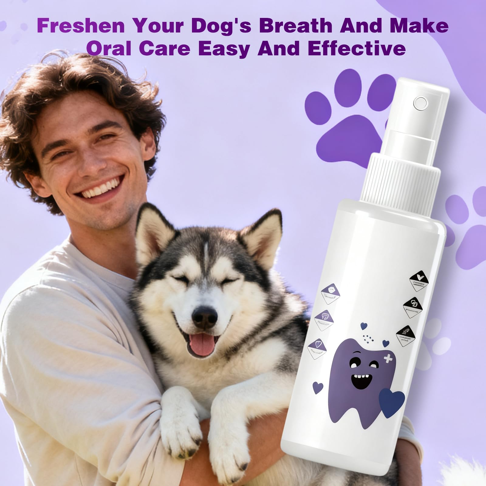 Pawbright Dental Plus, Pet Dental Formula Water Additive, Odorless & Flavorless Formula to Fight Tartar, Promote Healthy Gums & Freshen Breath. Easy Daily Use for All Pet - image 4