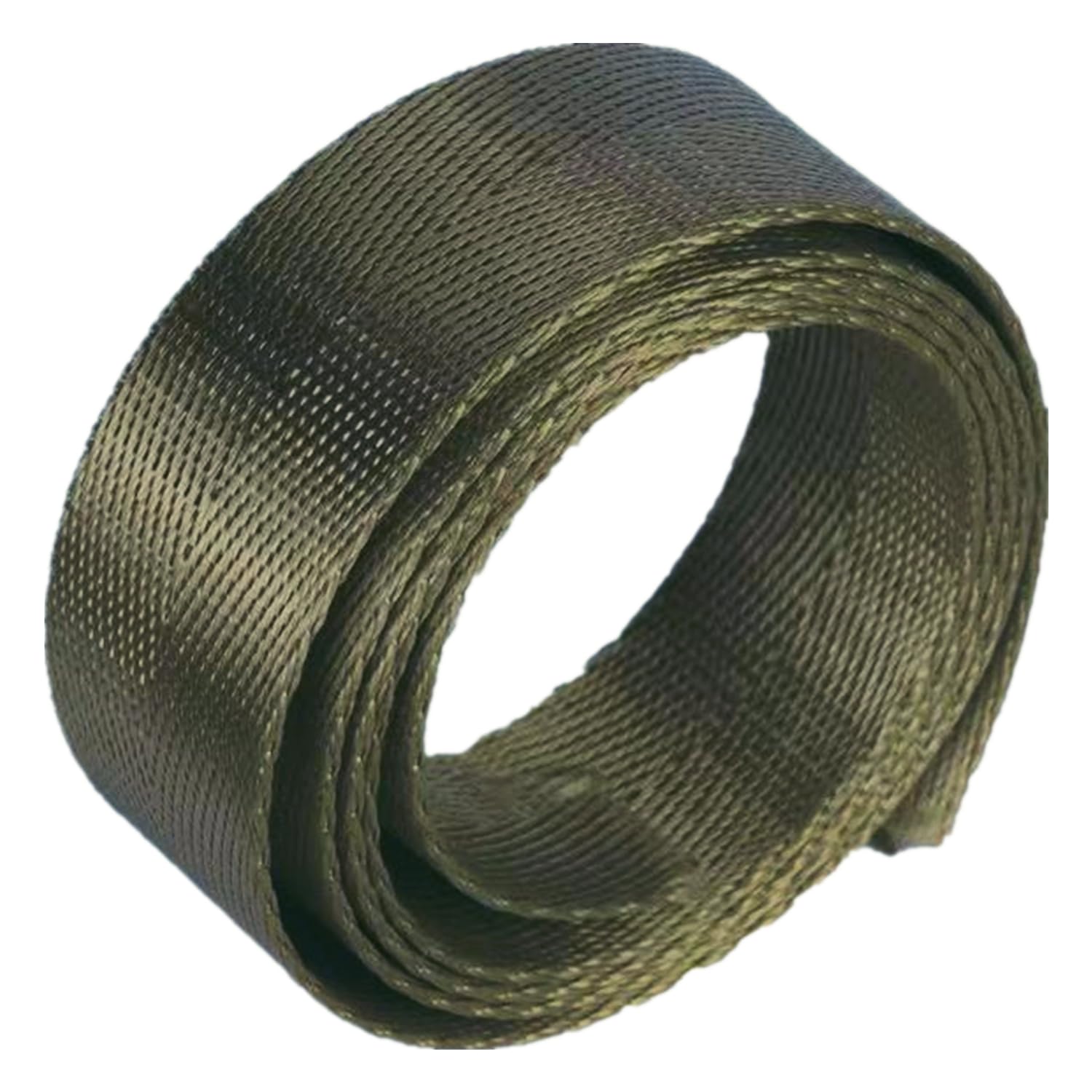 FGJsfhrDTU Webbing, 38mm Nylon Herringbone 5-20 Yard Multicolor(Army Green,20 yard)