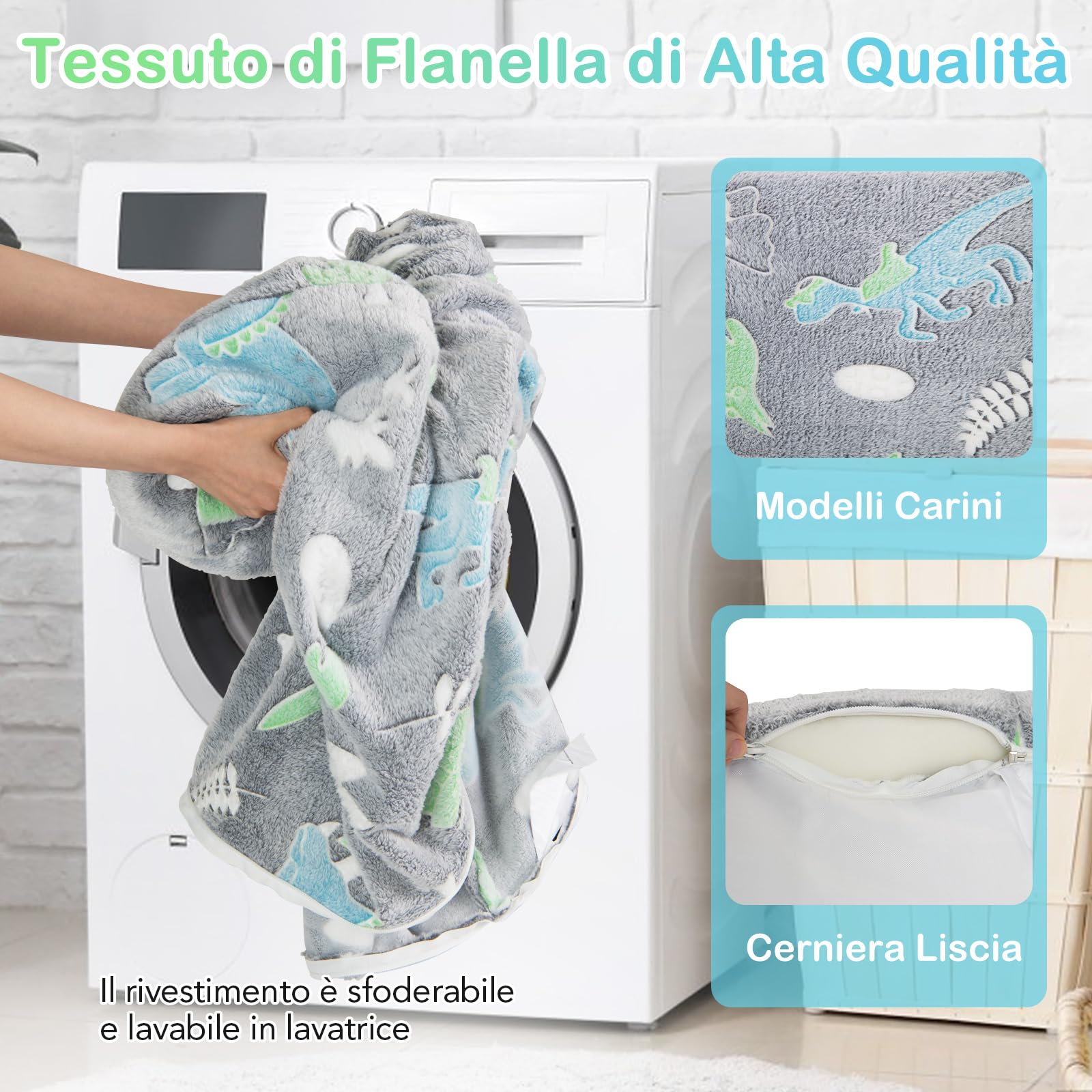 COSTWAY 86 x 30 cm/200 Palline ∅5,5 cm Piscina di Palline Colorate per Bambini Luminosi nel Buio, Vaso con Palline in Schiuma Morbido e Lavabile in Lavatrice, Piscinatta da Gioco