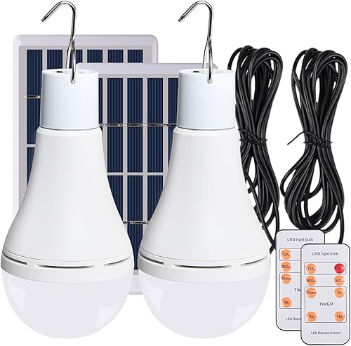 Luz de gallinero con temporizador, bombillas solares recargables para interior y hogar, gallinero, lámparas de campamento al aire libre para tienda, Luz de gallinero con temporizador, bombillas solares recargables para interior y hogar, gallinero, lámparas de campamento al aire libre para tienda,