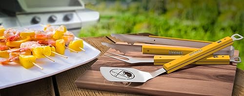 Miniatura 7 de YouTheFan NHL - Juego de 3 parrillas para barbacoa Spirit Series