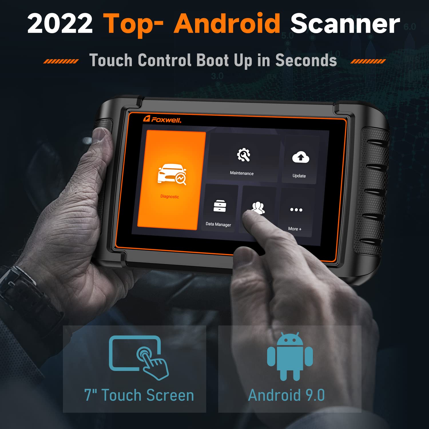 Buy 2022 Elite FOXWELL NT809 All System Scan Tool Bidirectional OBD2