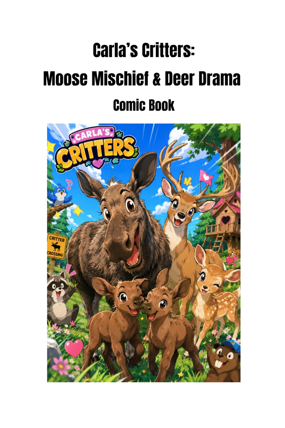 Carla's Critters: Moose Mischief and Deer Drama