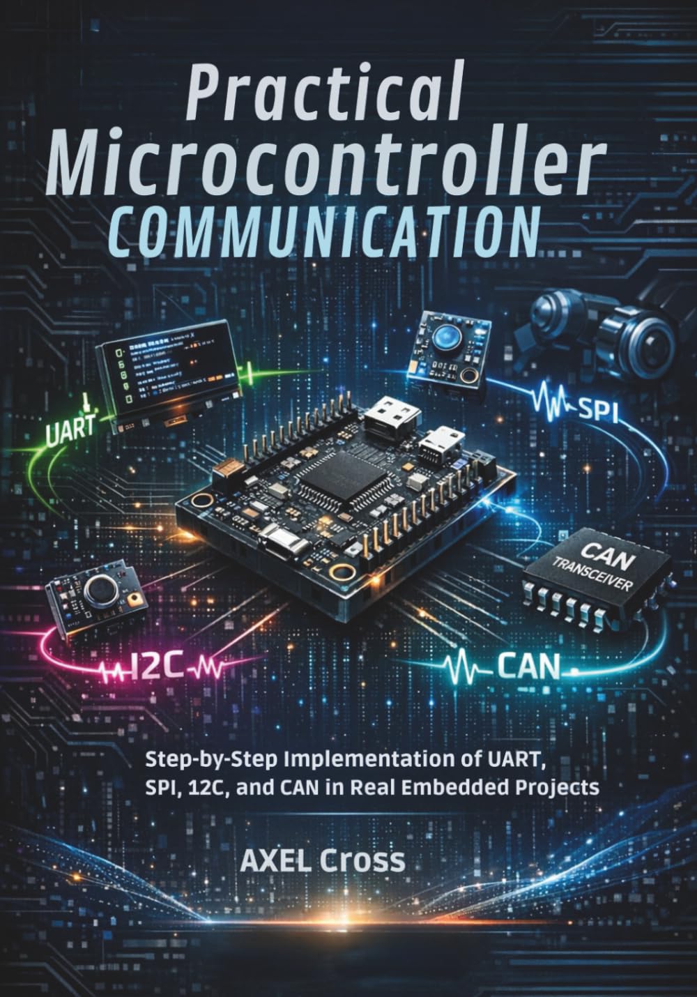 Practical Microcontroller Communication: Step-by-Step Implementation of UART, SPI, I2C, and CAN in Real Embedded Projects