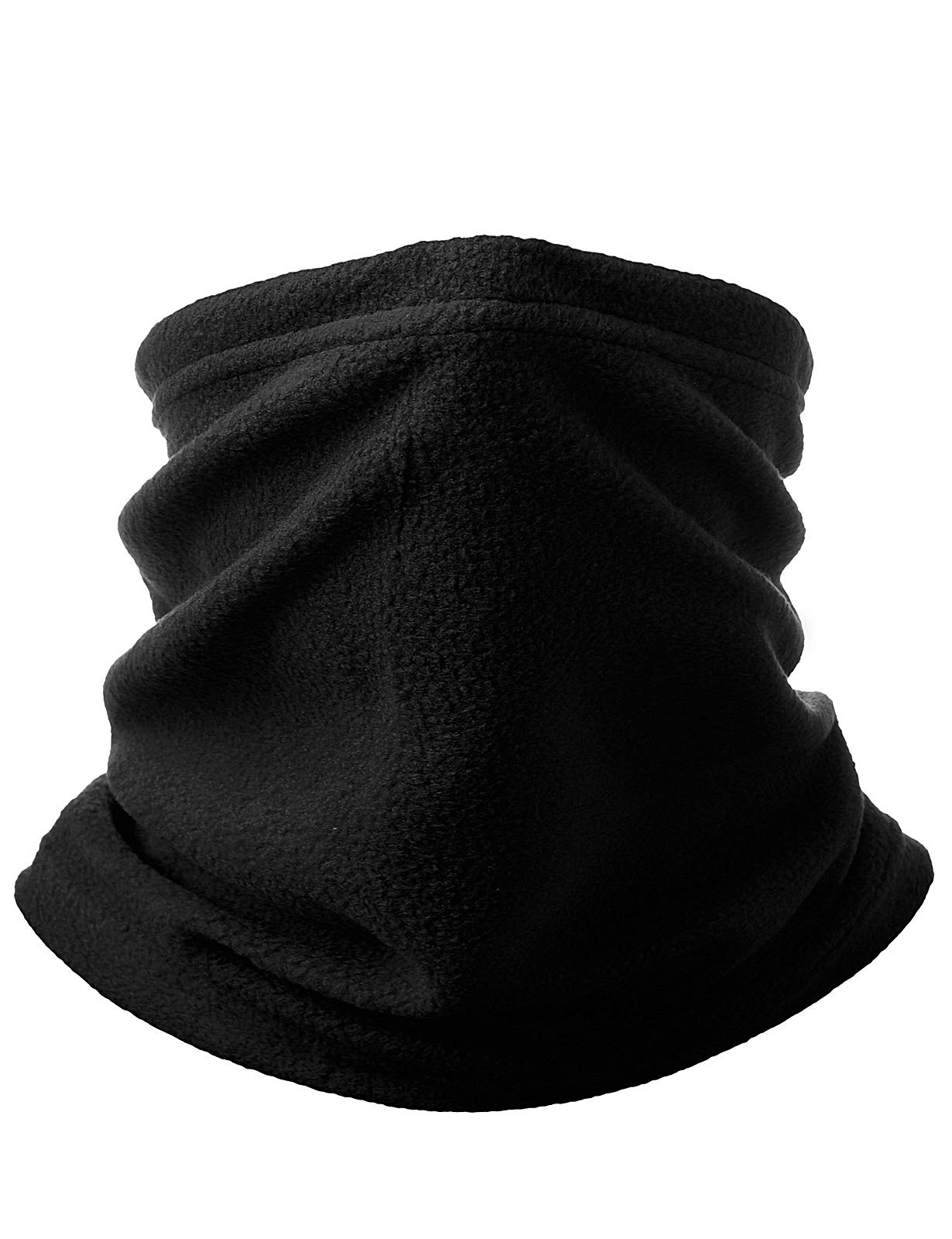 GIVON Soft Fleece Neck Gaiter Warmer Face Mask for Cold Weather Winter Outdoor Sports