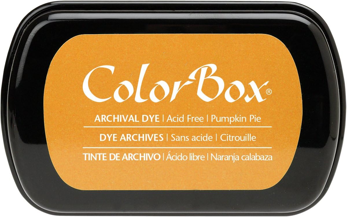 ColorBox Archival Dye Ink Full Size Inkpad, Pumpkin Pie