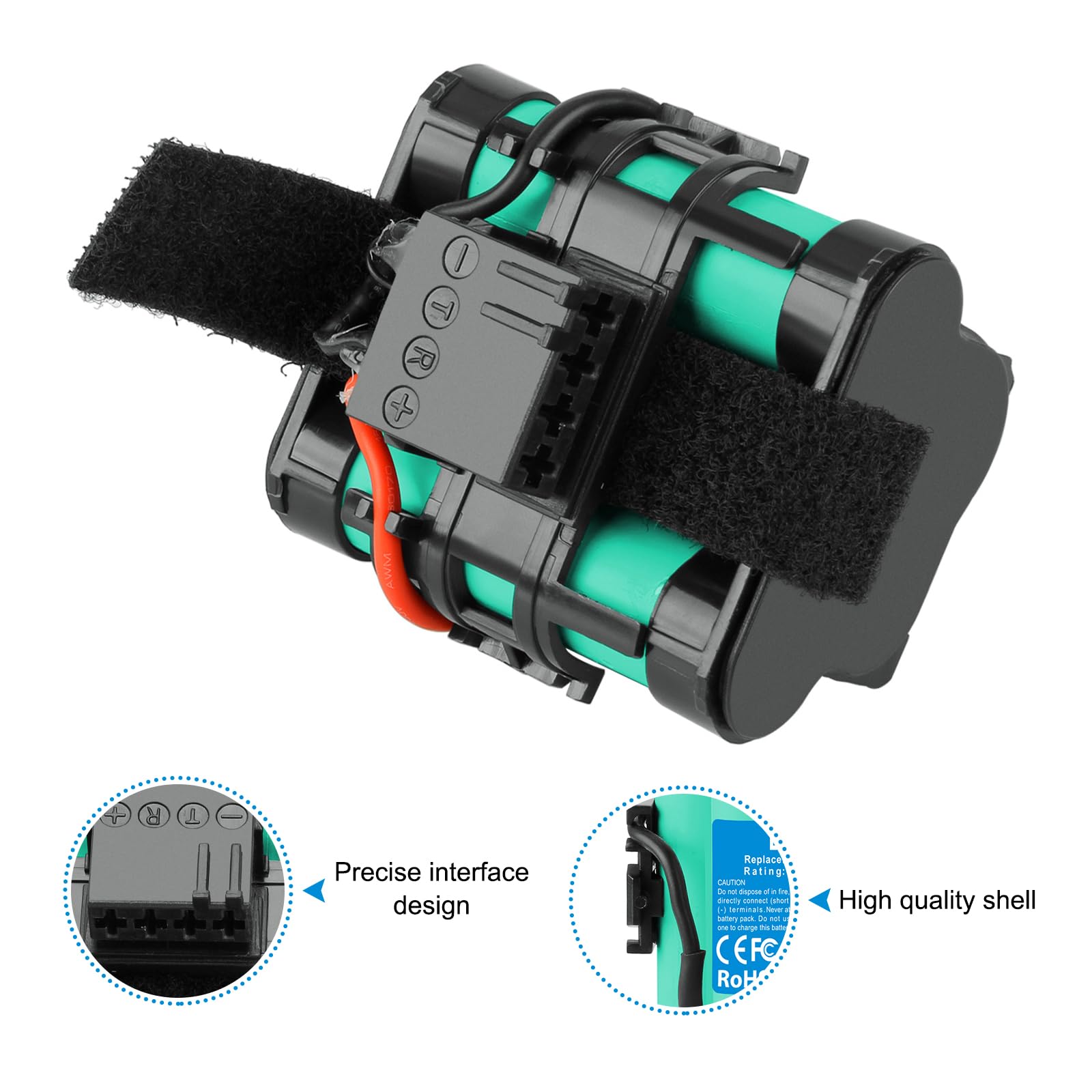 18V 3500mAh Li-ion Batteria per Gardena R40Li R45Li R50Li R70Li R75Li R80Li per Husqvarna Automower 105 305 308 McCulloch ROB R600 R800 R1000 Flymo Robot Rasaerba 1200R