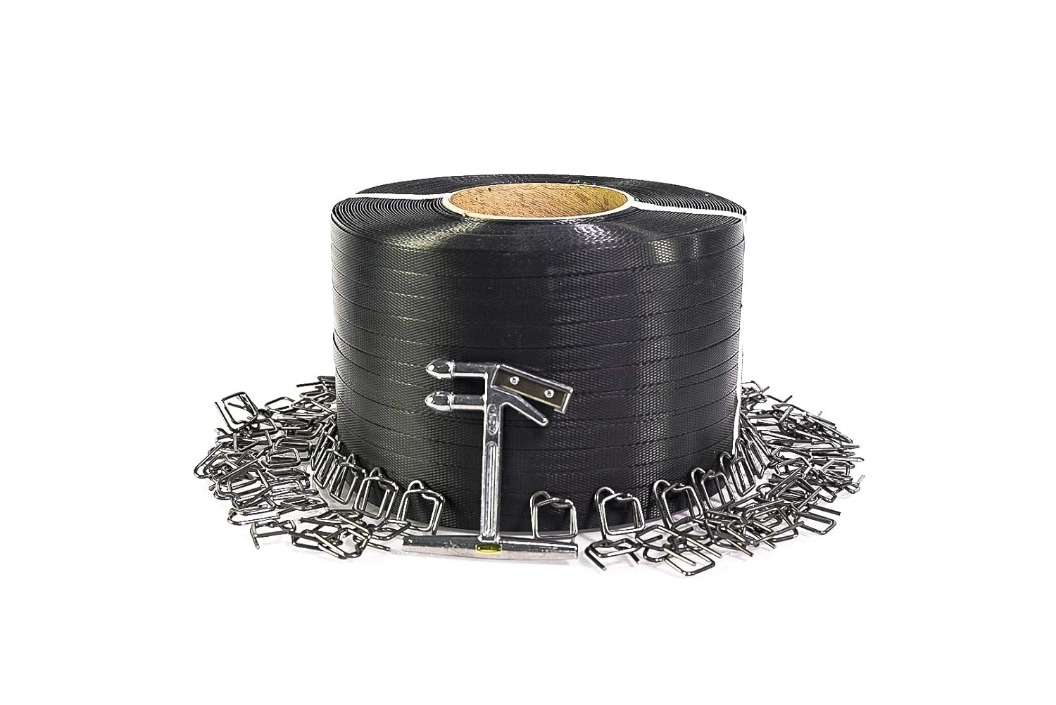 PAC Strapping SP-W Strap Pac Plastic Strapping Kit with Wire Buckles, 1/2 Wide Polypropylene Strapping