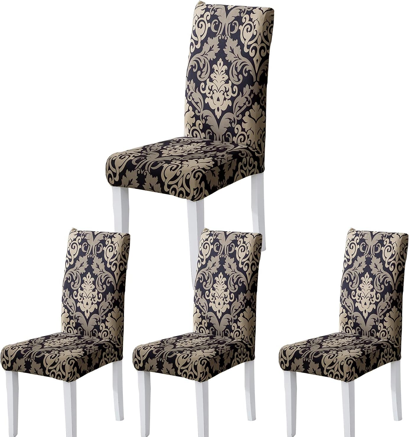 ARNTY Dining Chair Covers 6 Pack/4 Pack, Stretch Dining Chair Seat