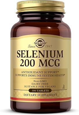Selenium 200mcg Solgar 100 Tabs