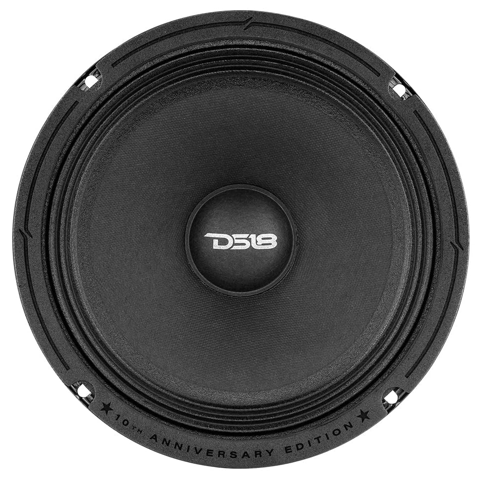 KIT SET PER DS 18 PRO-88XA altoparlante medio basso, edizione 10° anniversario, da 20 cm 200 mm 8", 275 watt rms 550 watt max, 8 ohm, 97,8 db, per casa, 1 pezzo + faston di montaggio