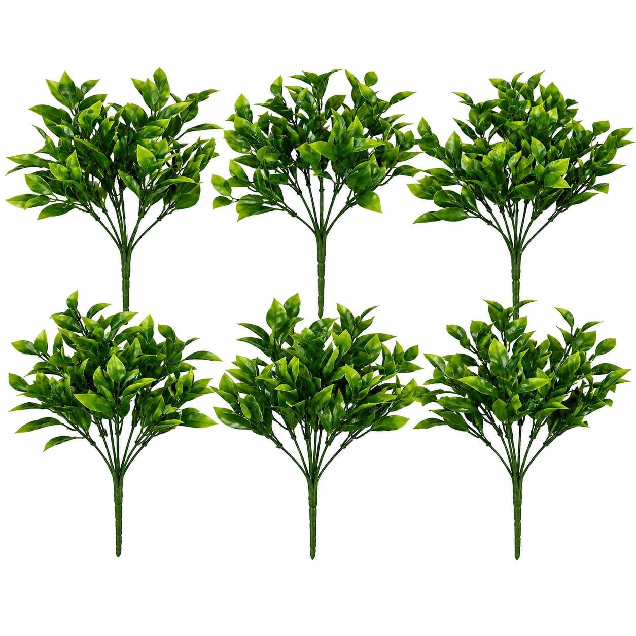 Multipack 30cm Artificial Boxwood Leaf Foliage Spray Stem