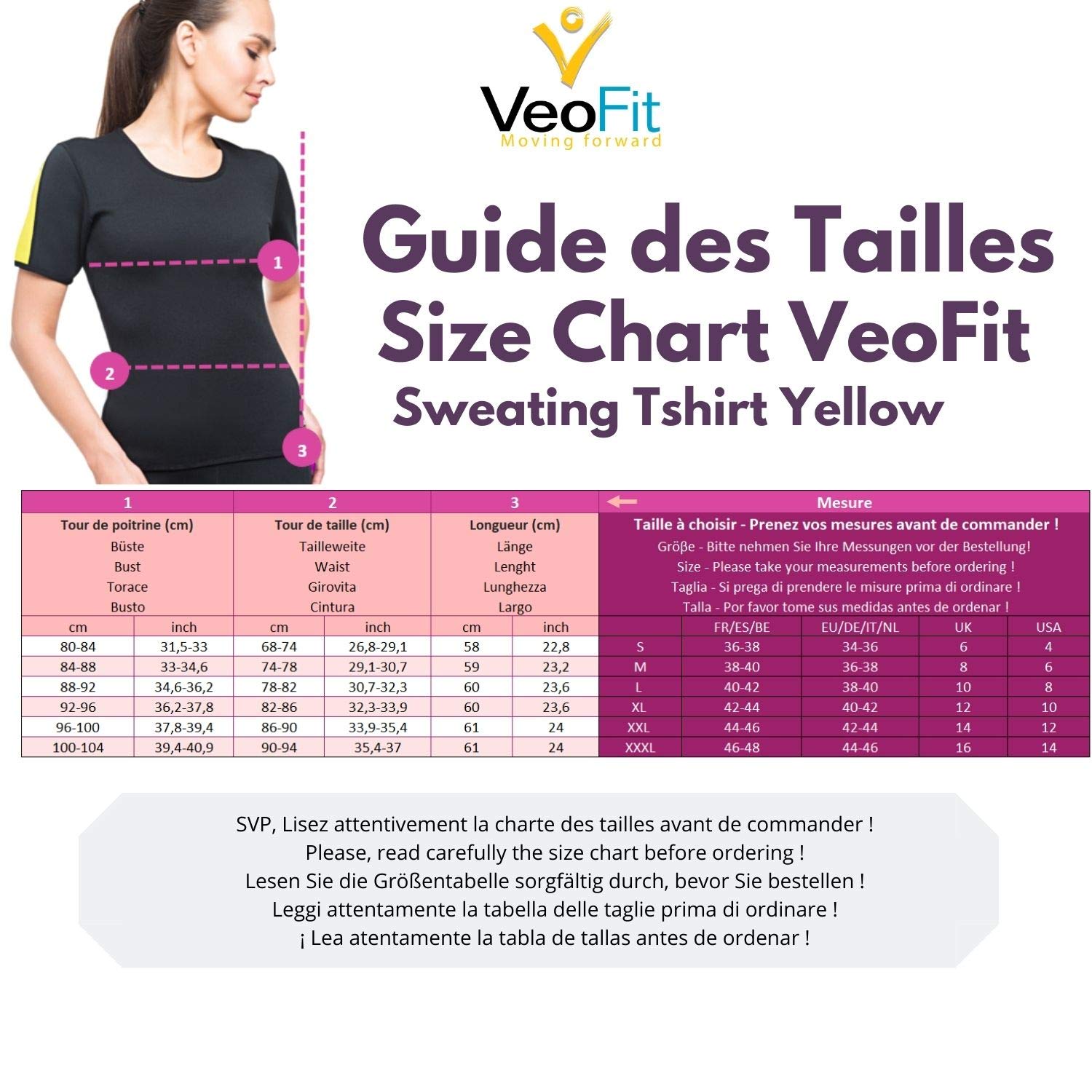 VEOFIT Maglietta Sudation Canotta: Top Dimagrante