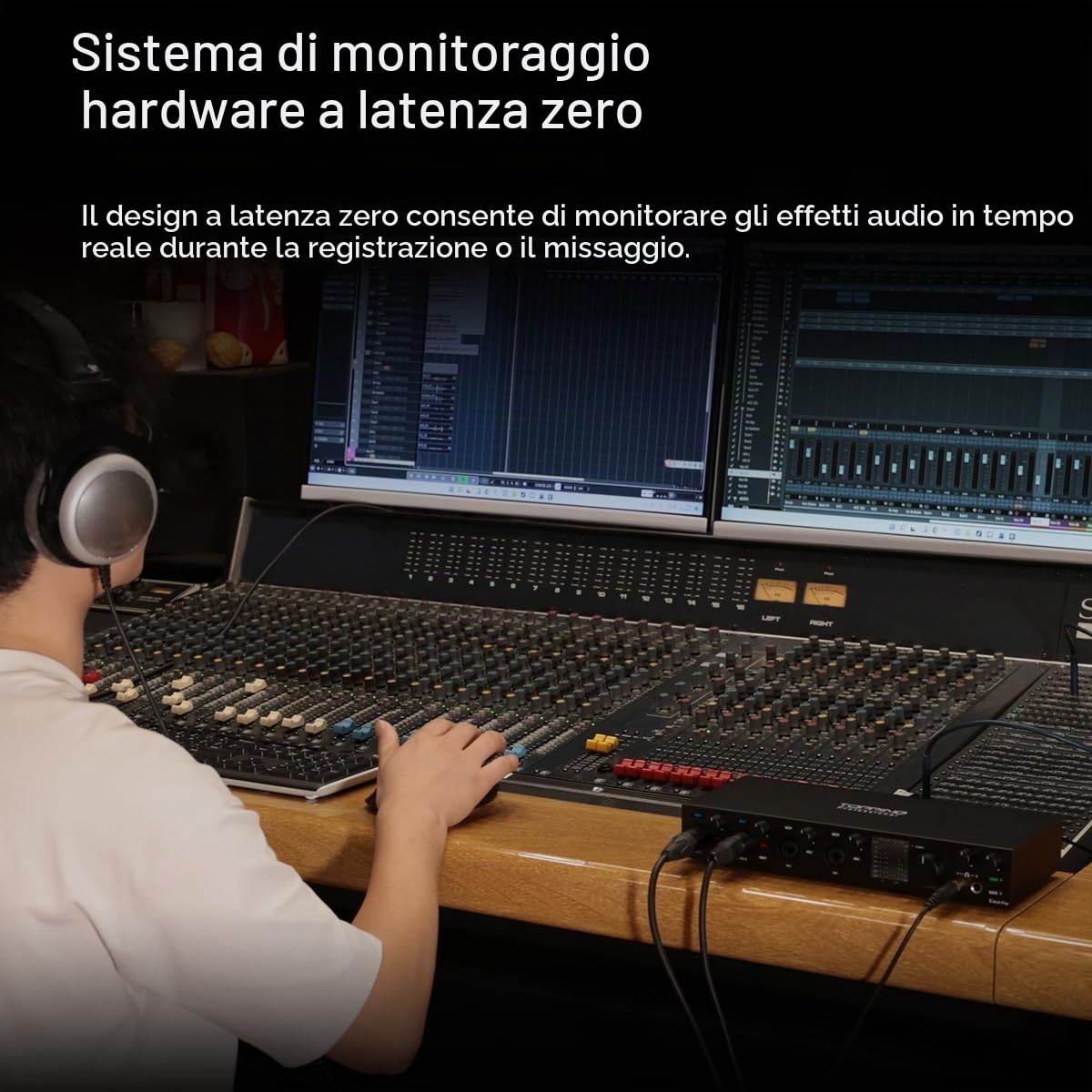 Topping Professional E4x4 Pre, interfaccia audio USB con 4 ingressi e 4 uscite a 24 bit 192kHz