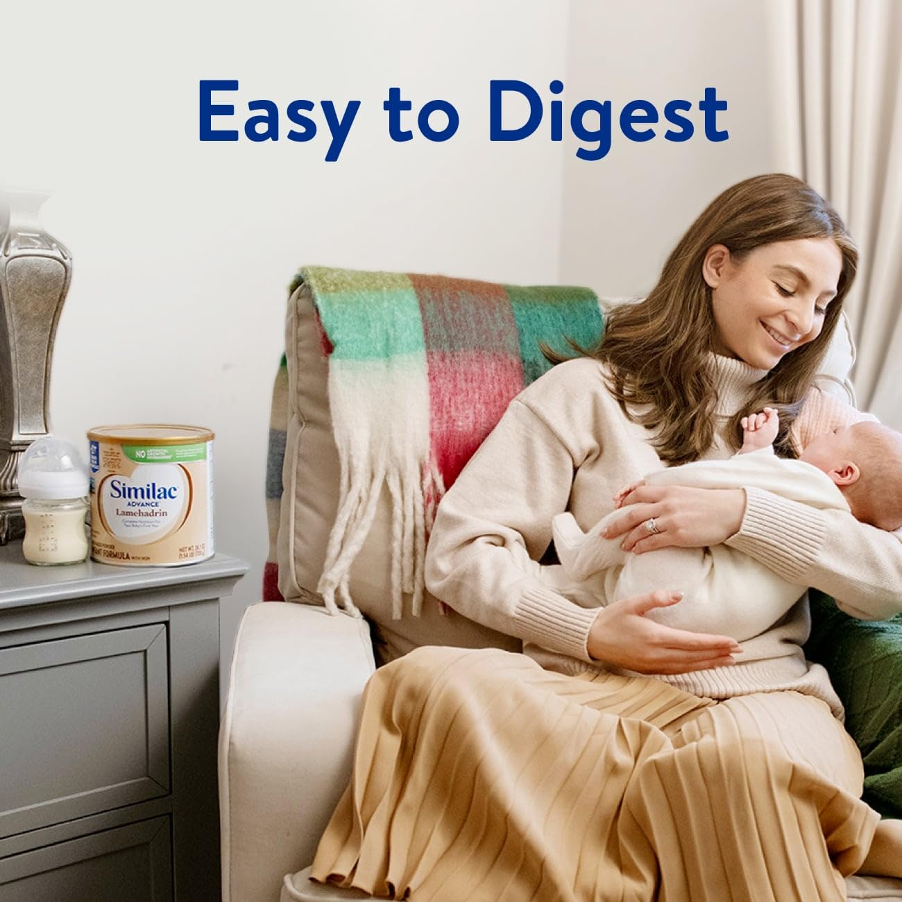 Similac Advance Lamehadrin Infant Formula with Iron, Badatz Certified Kosher, Powder Baby Food, 24.7 oz Can