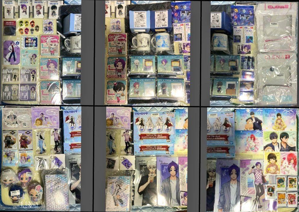 Amazon.co.jp: ブルーロック ブルロちびぐるみ アクスタ 潔 蜂楽 國神 