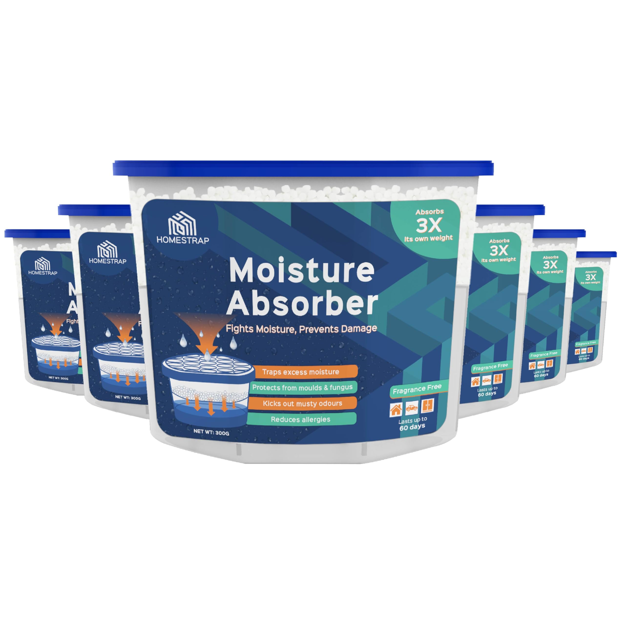HomeStrap Moisture Absorber - Protect Your Belongings -16
