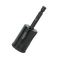 Vista 8 de Sierra perforadora de diamante de 3/4 pulgadas, vástago hexagonal, broca de diamante soldada al vacío de una pieza, broca eléctrica para granito