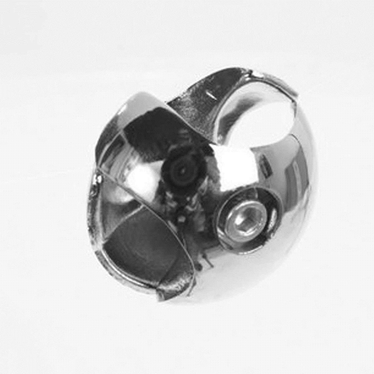 CompleteShopfittings 25MM CLAMPS CLOTHES GARMENT RAIL WARDROBE CHROME TUBING RAIL (2 WAY BALL CLAMP)