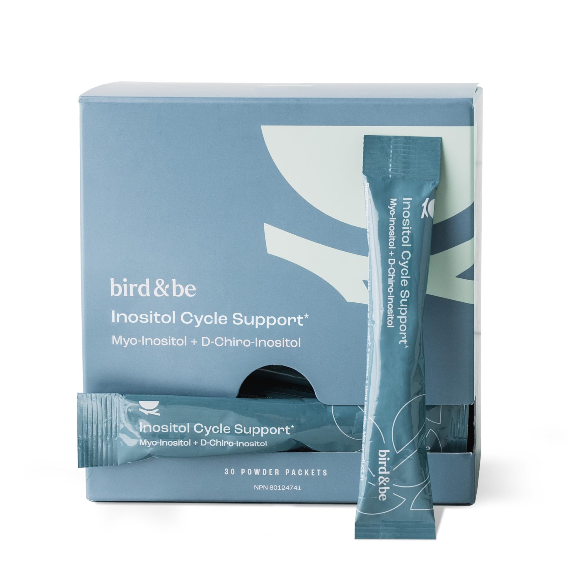 bird&be Inositol Powder Supplement - 40:1 Myo-Inositol & D-Chiro-Inositol