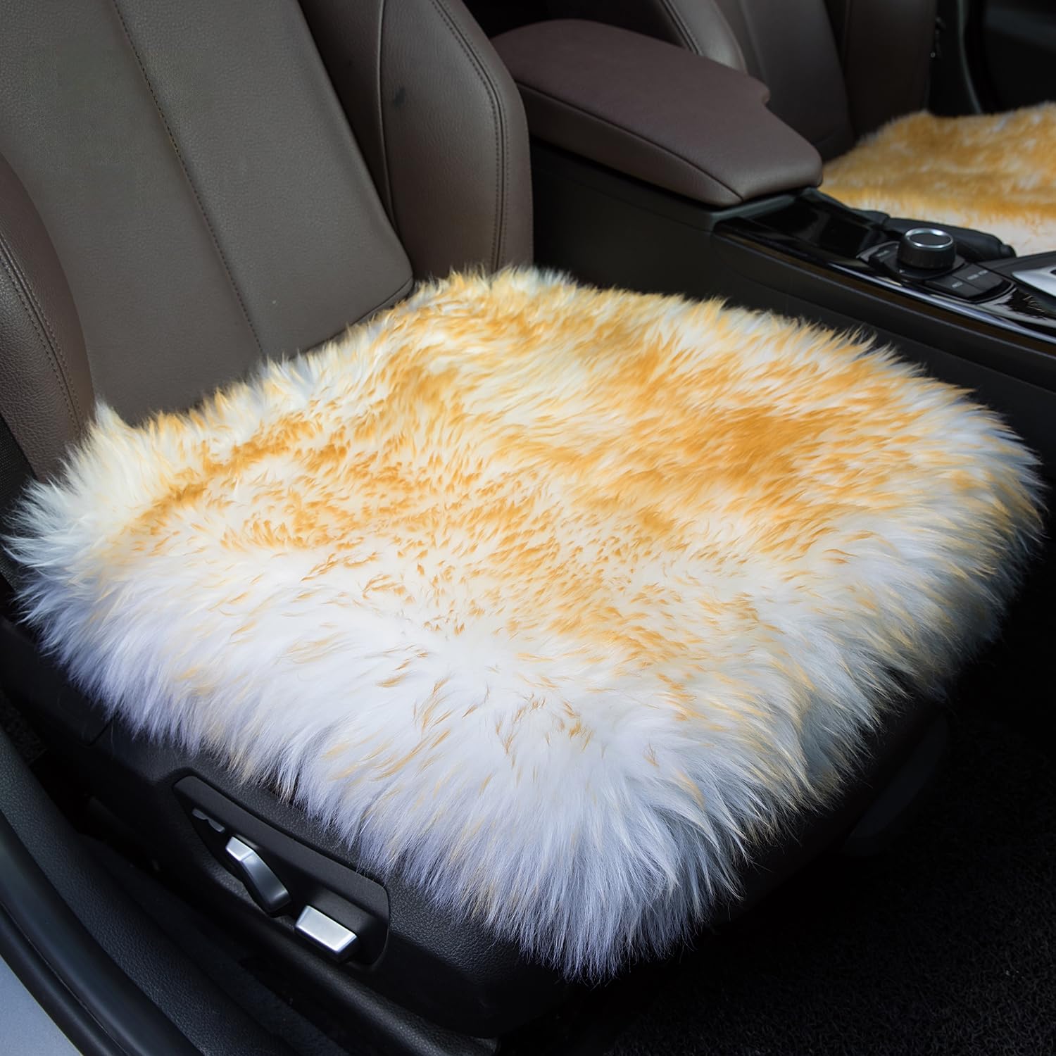 Amazon.co.jp: Sisha-A シープスキンシートクッションカバー 冬用