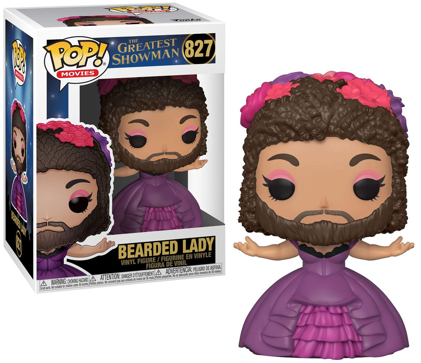 Funko Movies: Greatest Showman - Bearded Lady Multicolour Standard