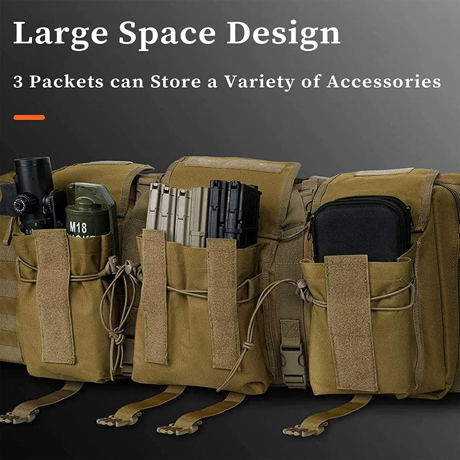 Borsa Tattica per Fucili Custodia,Custodie Per Carabine Escursionismo Zaino Da Caccia Attrezzature Tattiche Borse Per Pesca, Caccia, Tiro Sportivo