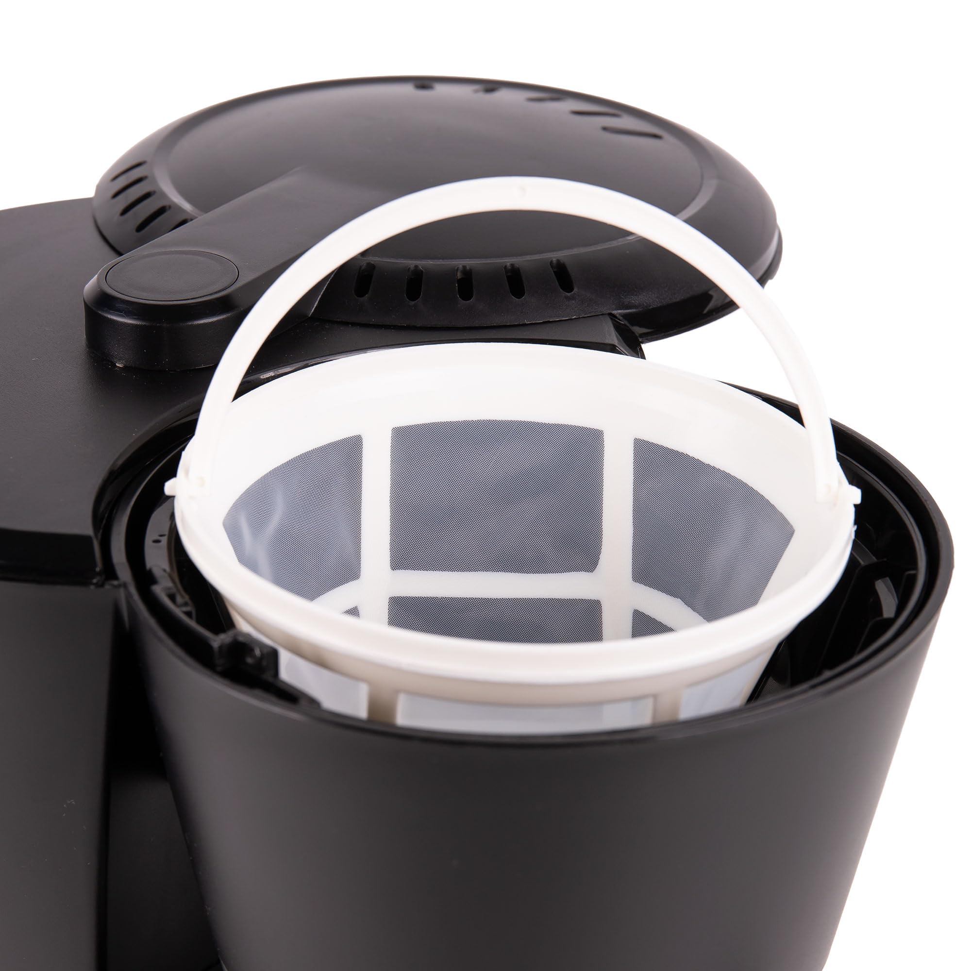 Cofan Cafetera de goteo 1,2L con jarra de acero inox., Capacidad 12 tazas, Potencia 800W, Apagado automático, Sistema antigoteo, Filtro permanente